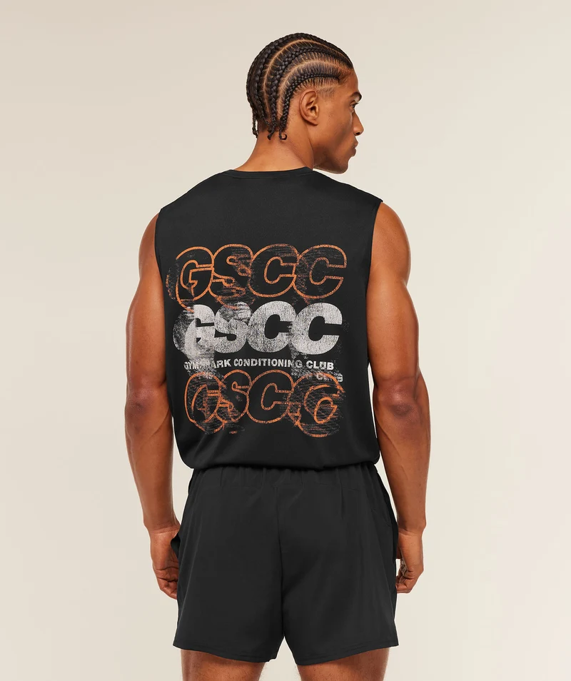 Gymshark GSCC Graphic Tank - Black