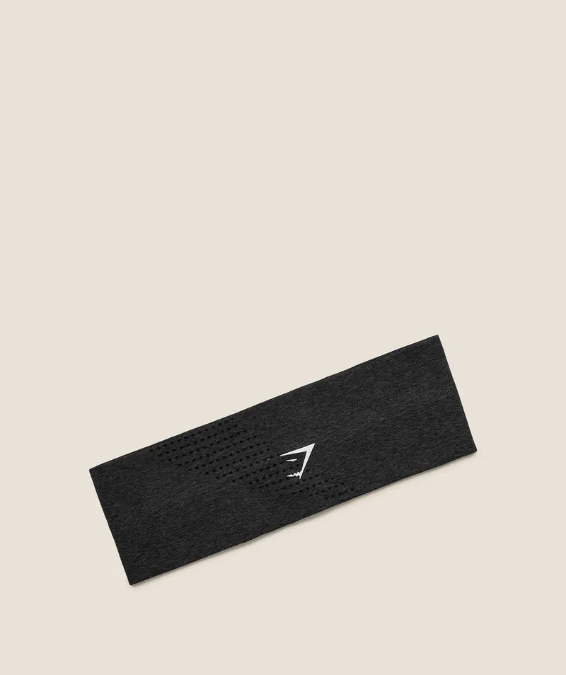 Gymshark Vital Headband - Black Marl