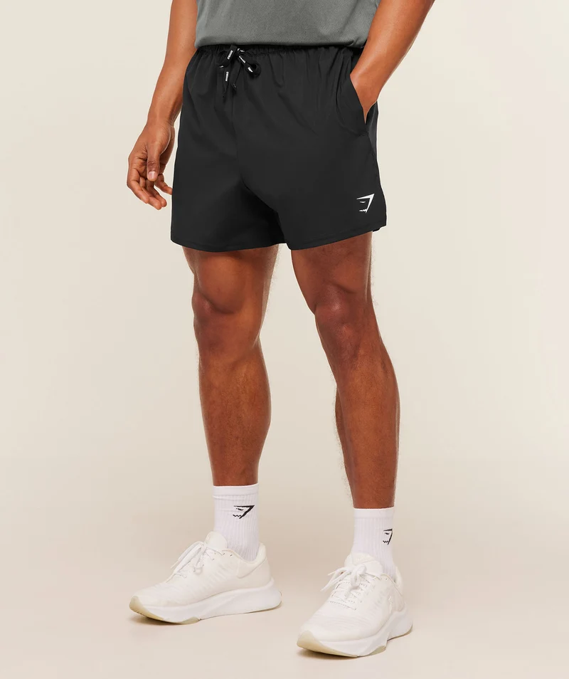 Gymshark Train 5" Shorts - Black