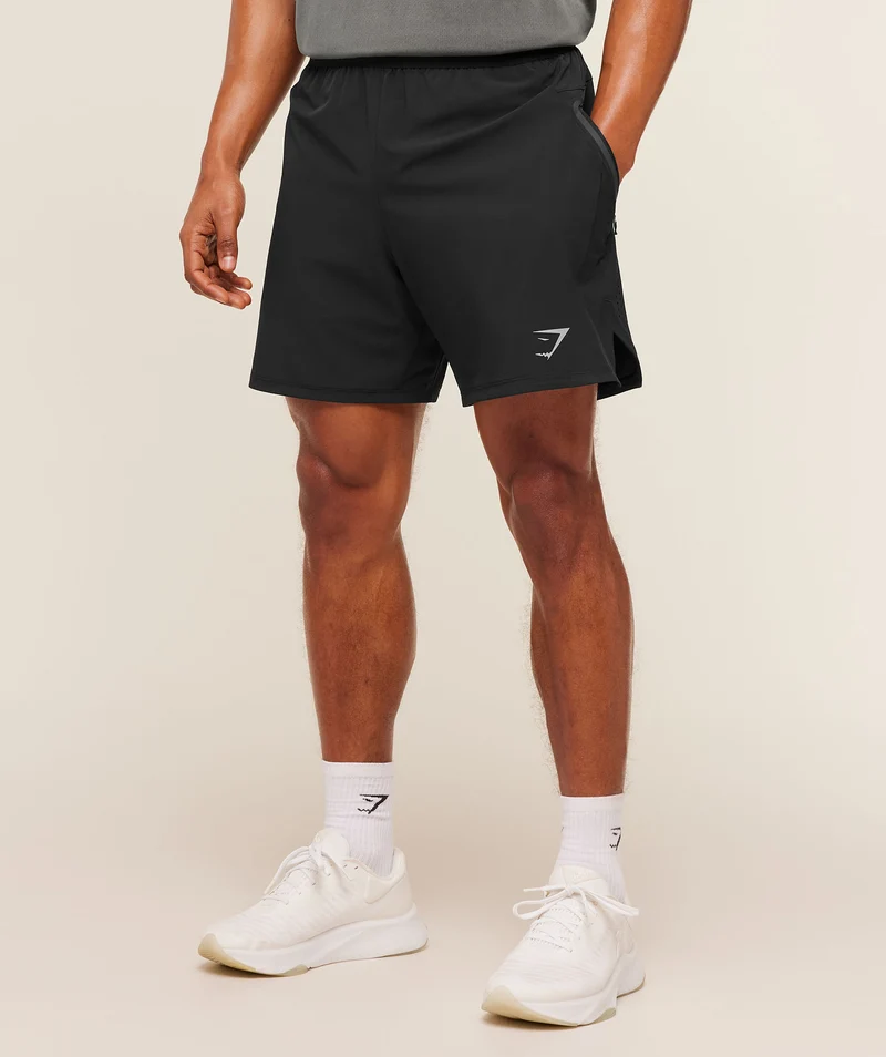 Gymshark Sport Hybrid 6" Shorts - Black