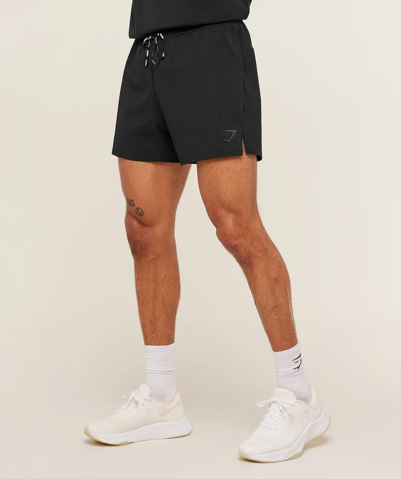 Gymshark Weekend 5" Shorts - Black