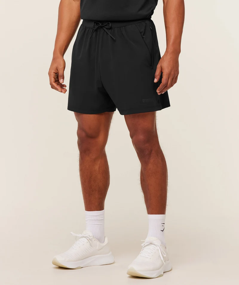 Gymshark Hybrid 6" Short - Black