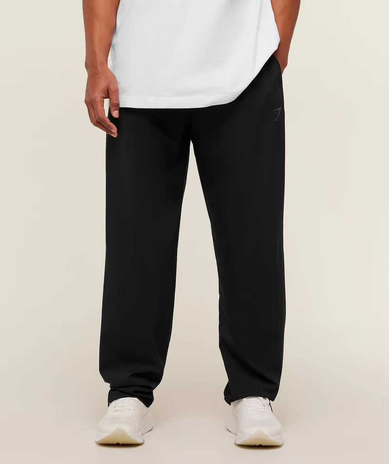 Gymshark Arrival Contrast Pant - Black/Onyx Grey