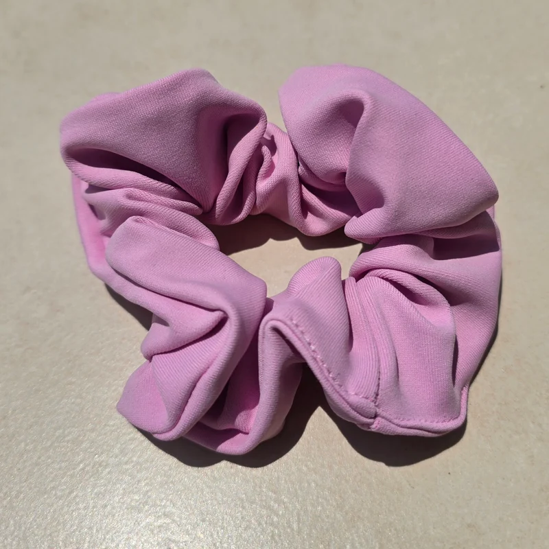 Pink Rose Scrunchie - 4 för 99:-