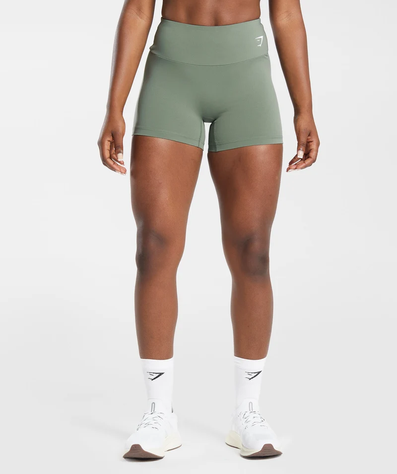 Gymshark Training Shorts - Dusk Green