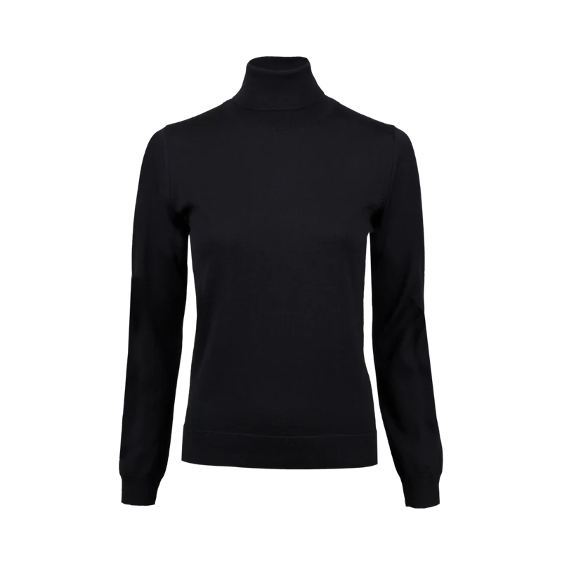 Silja Knit Rollneck - Black