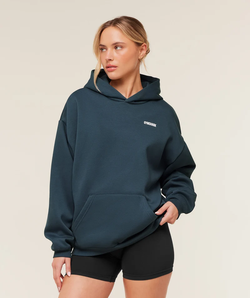 Gymshark Cosy Luxe Hoodie - Stealth Blue