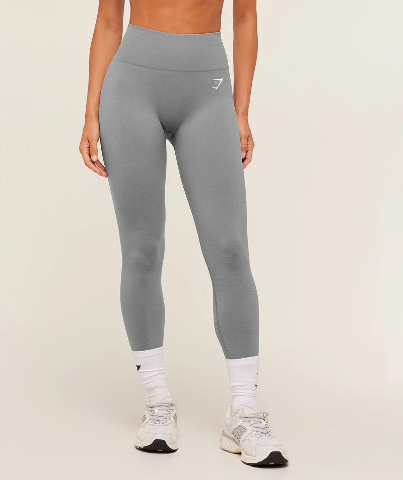 Gymshark Vital Regular Leggings - Medium Grey/Marl
