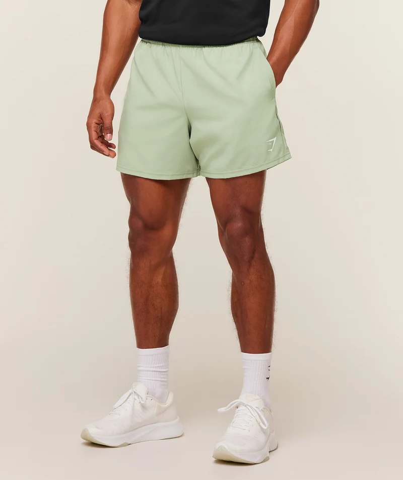 Gymshark Arrival 5" Shorts - Haze Green