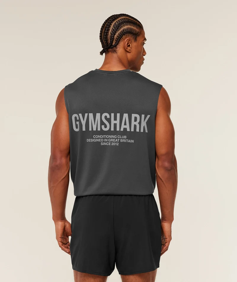 Gymshark Conditioning Club Tank - Onyx Grey/Smokey Grey