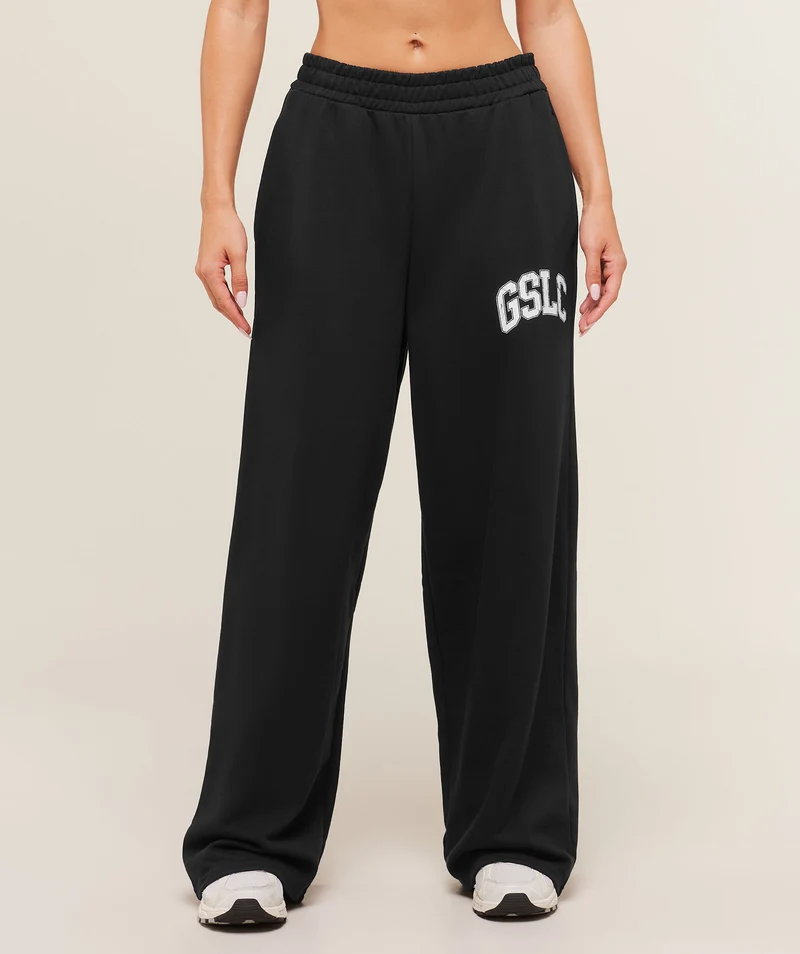 Gymshark GSLC Lifting Club Straight Leg Joggers - Black