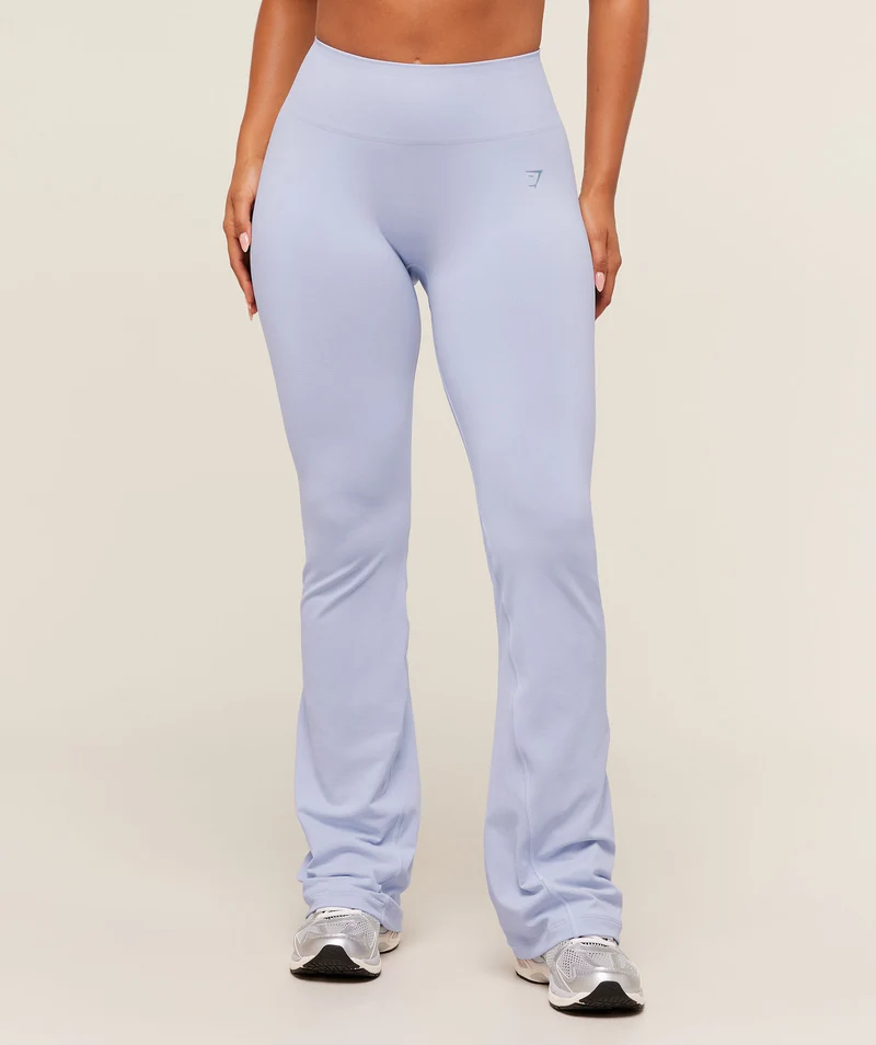 Gymshark Soft Sculpt Flared Leggings - Peri Blue