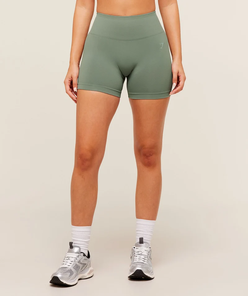Gymshark Soft Sculpt Shorts - Unit Green