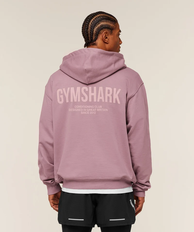 Gymshark Conditioning Club Hoodie - Calm Pink/Light Pink