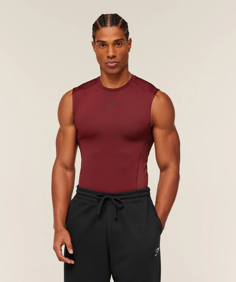 Gymshark Element Baselayer Tank - Sets Red