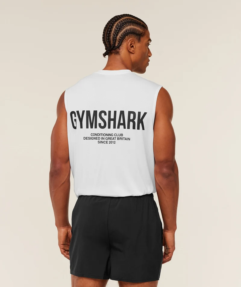 Gymshark Conditioning Club Tank - White