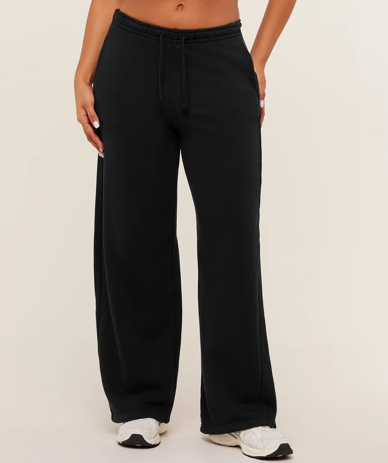 Gymshark Pump Straight Leg Pants - Black/Wash
