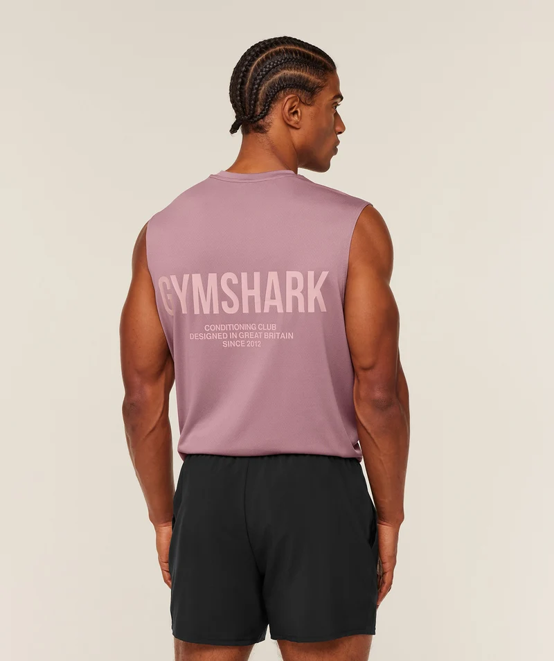 Gymshark Conditioning Club Tank - Calm Pink/Light Pink
