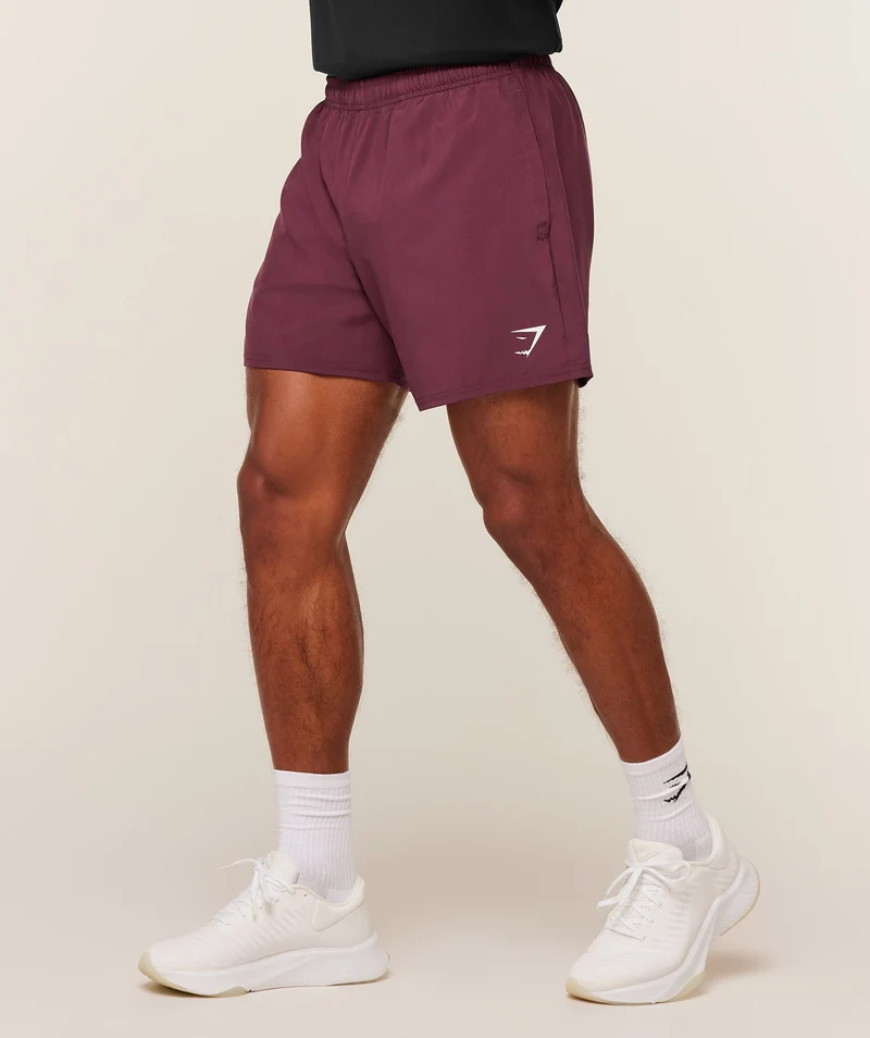 Gymshark Arrival 5" Shorts - Impact Burgundy