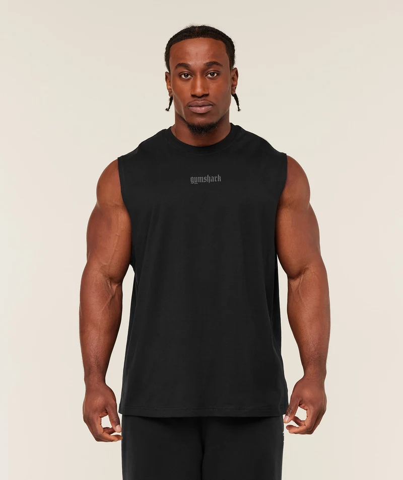 Gymshark Olde English Tank - Black