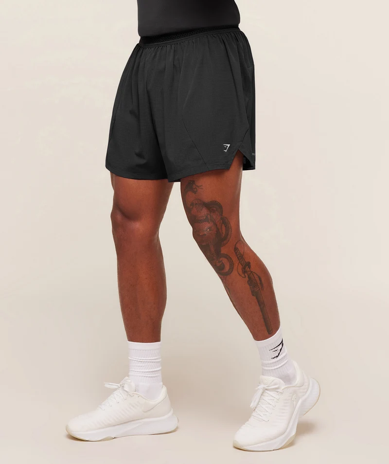 Gymshark Running 5" Shorts - Black
