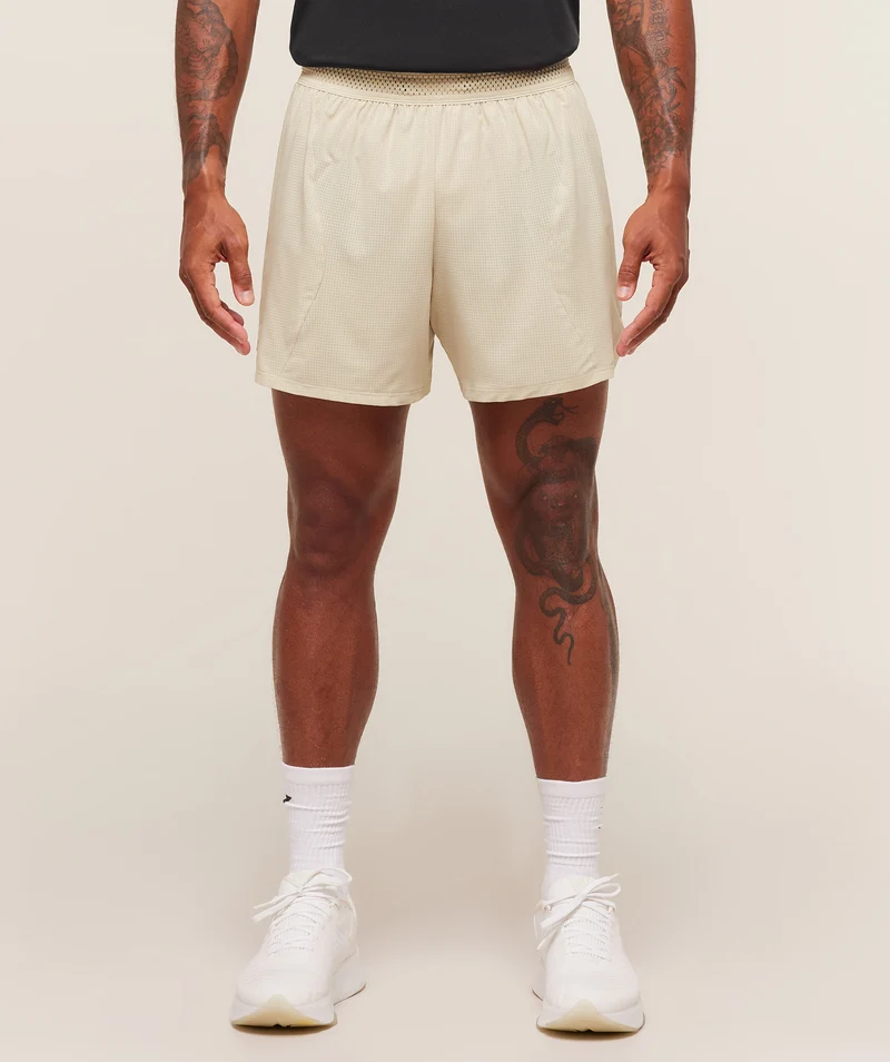 Gymshark Running 5" Shorts - Pebble Grey