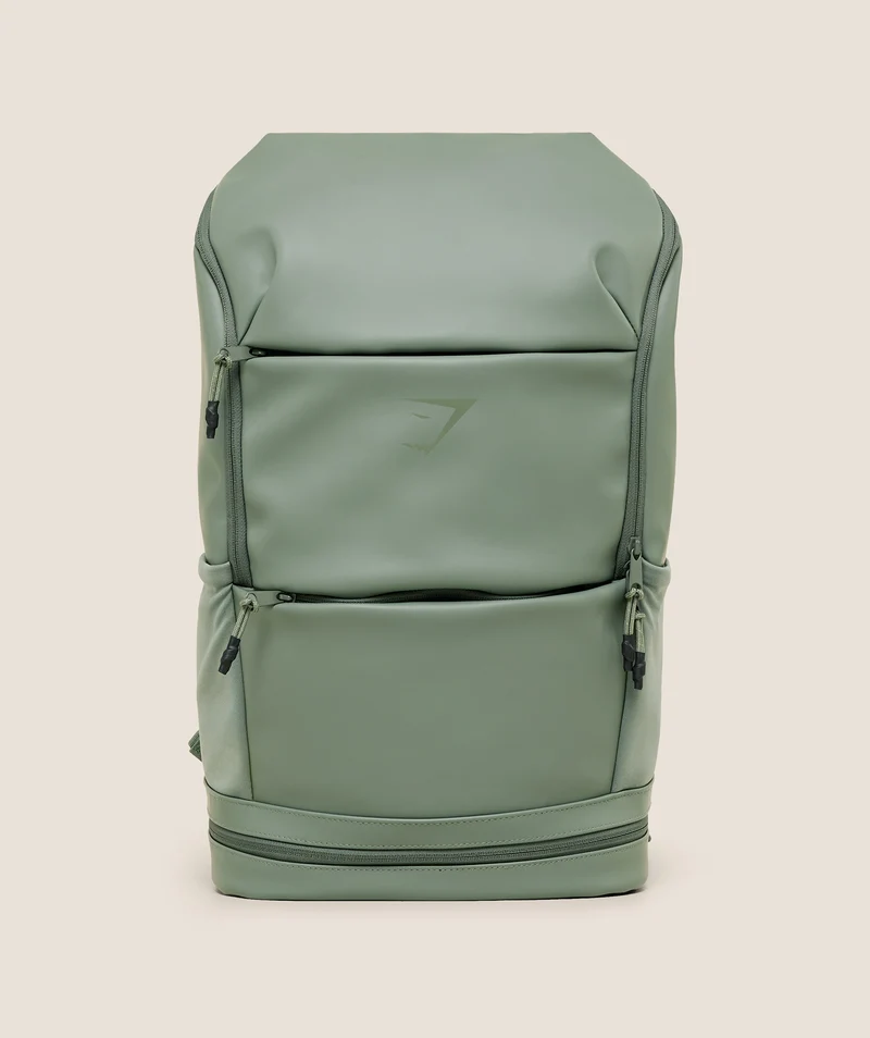 Gymshark Sleek Backpack - Unit Green