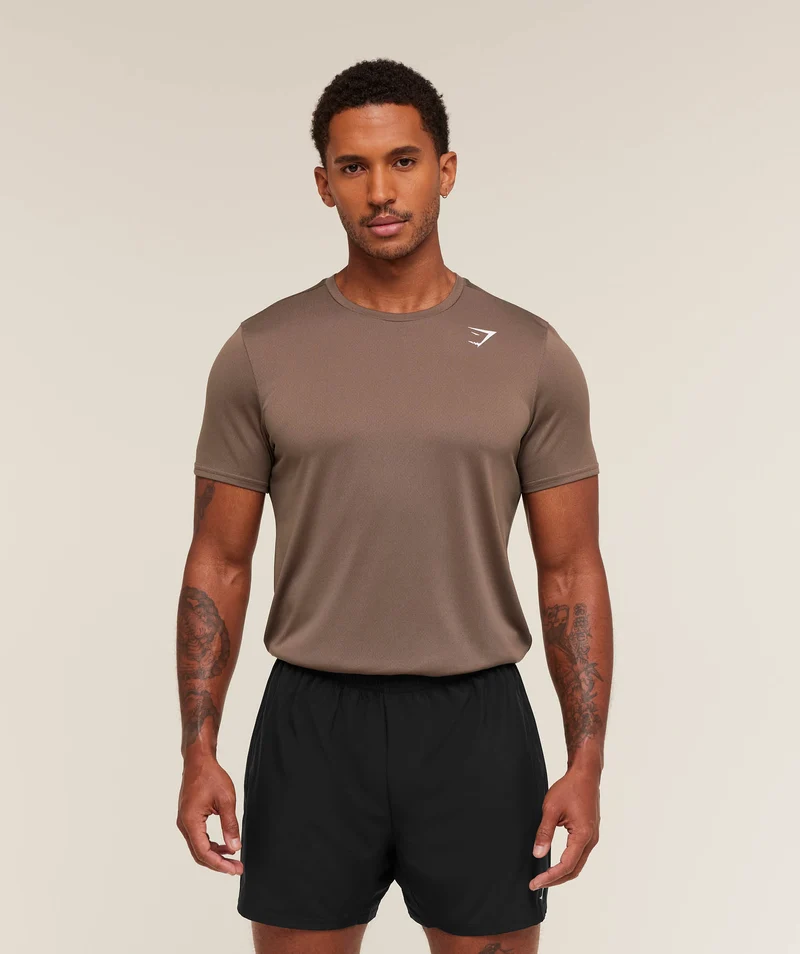 Gymshark Arrival T-Shirt - Soft Brown