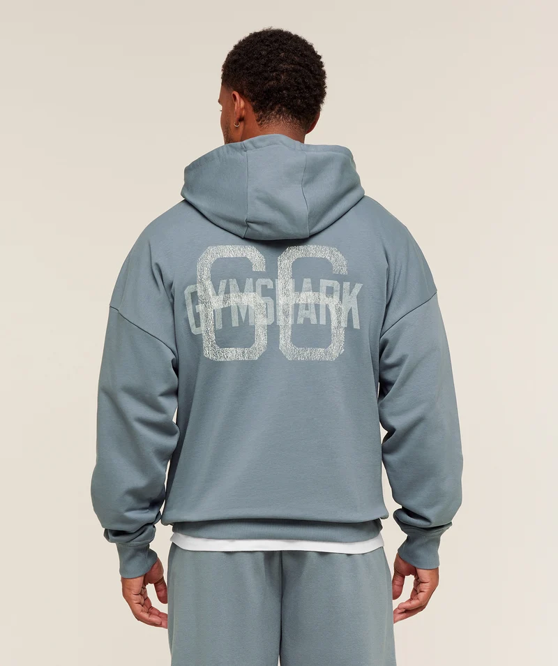 Gymshark GS66 Hoodie - Iron Blue