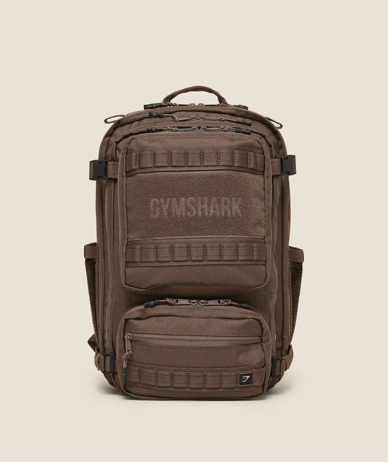 Gymshark Tactical Backpack - Soft Brown