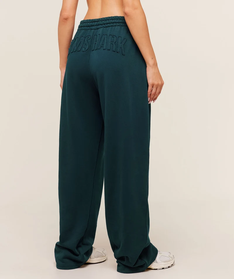 Gymshark Power Washed Joggers - Deep Petrol Blue/Acid Wash Small Ball
