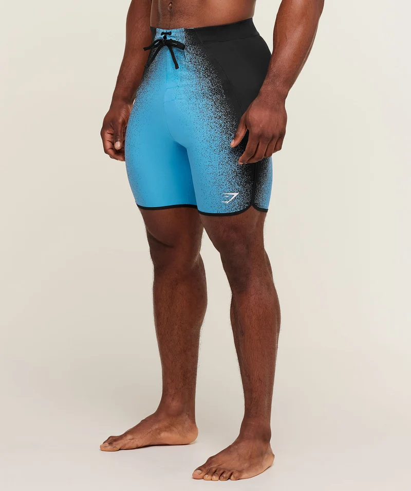 Gymshark RT Boardshort - Brand Blue/Black