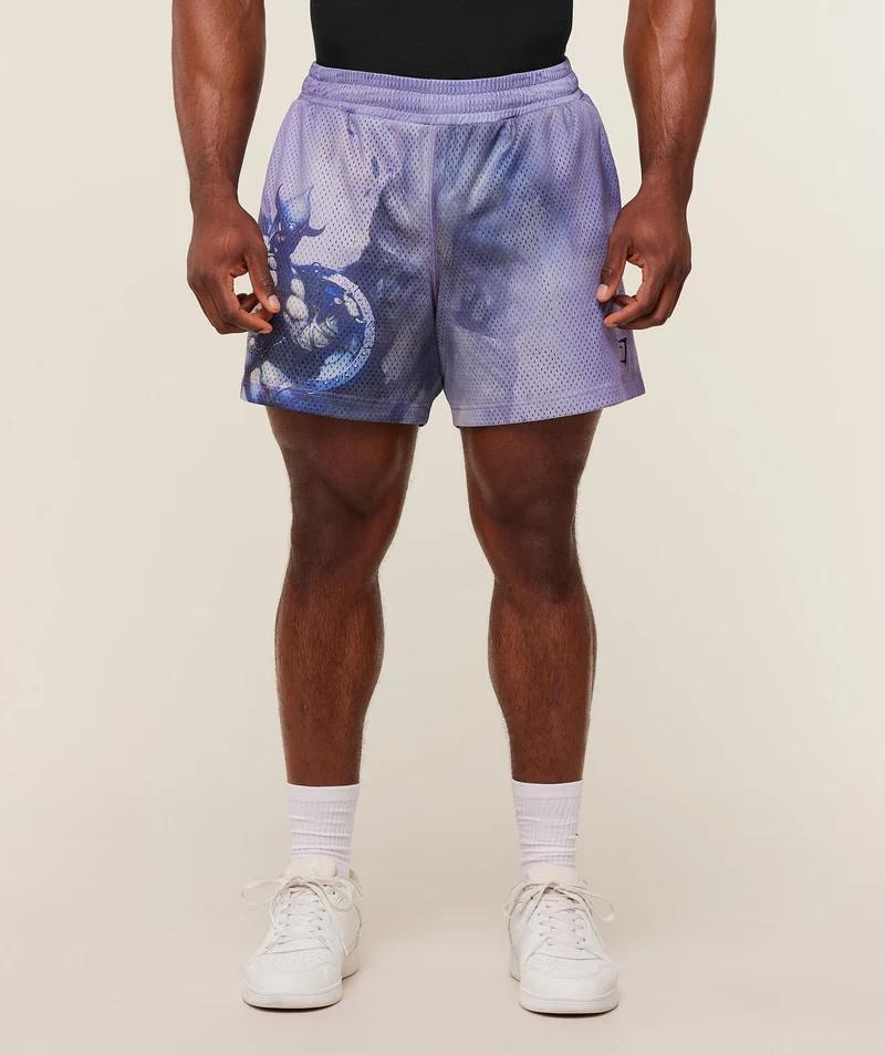 Gymshark Frazetta Graphic Short - Black