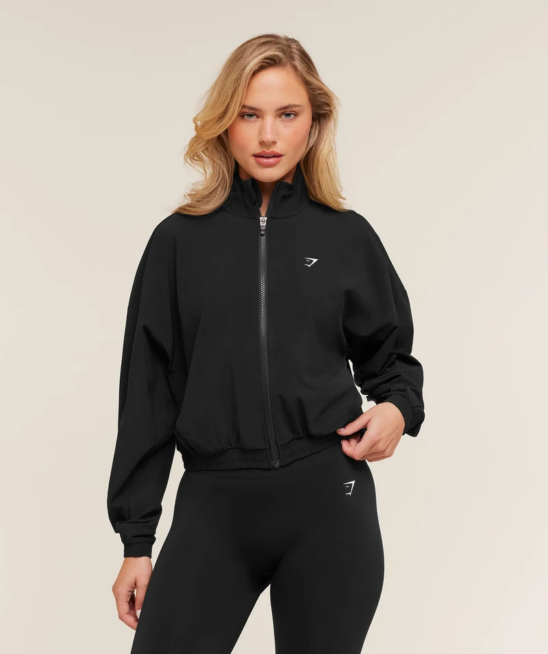 Gymshark Training Everyday Woven Jacket - Black