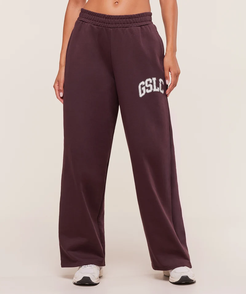 Gymshark GSLC Lifting Club Straight Leg Joggers - Cherry Purple