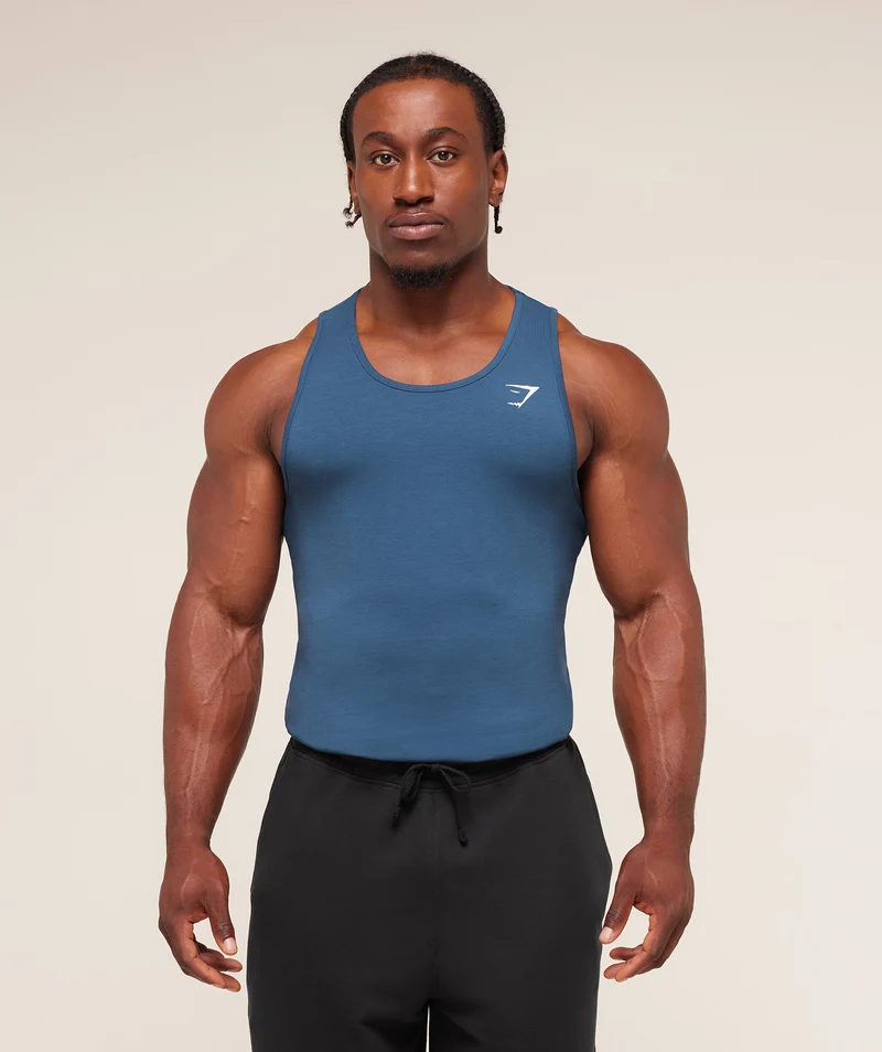 Gymshark Critical Tank - Compound Blue