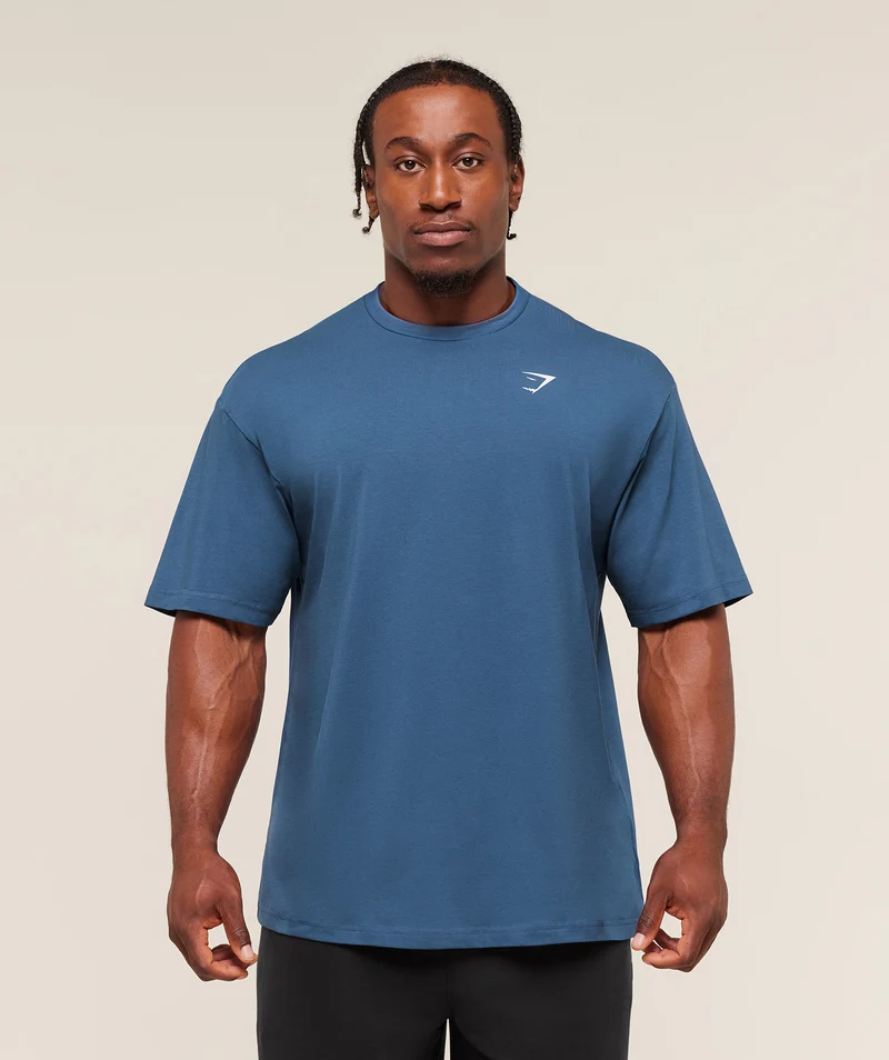 Gymshark Essential Short Sleeve T-Shirt - Compound Blue