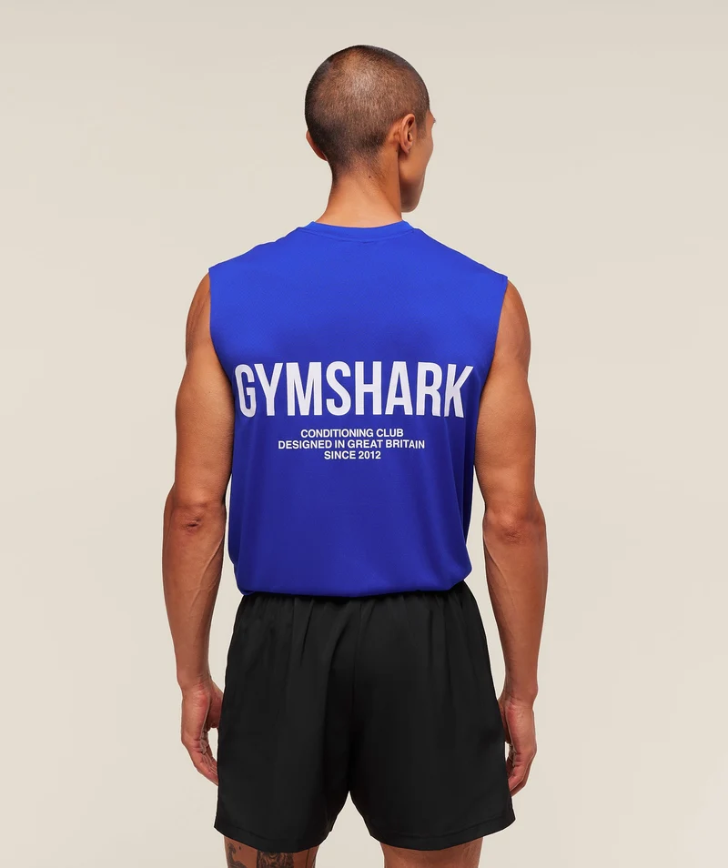 Gymshark Conditioning Club Tank - Athletic Blue
