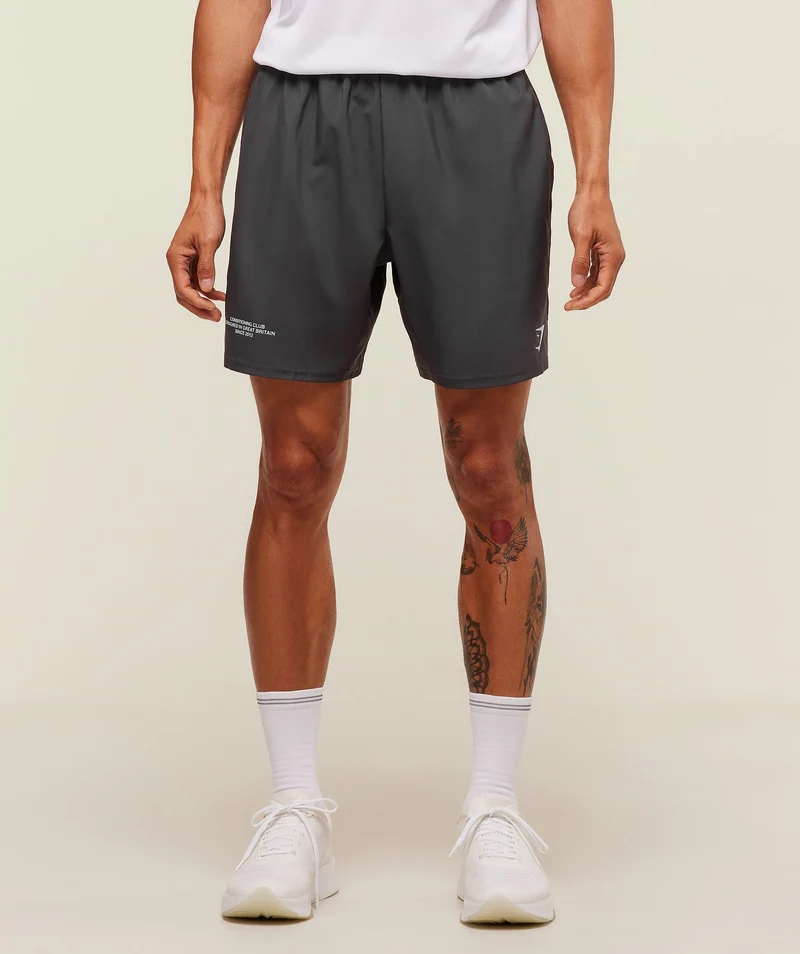Gymshark Conditioning Club Shorts - Onyx Grey