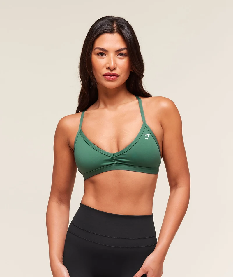 Gymshark Minimal Sports Bra - Lift Green