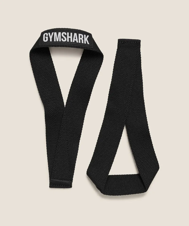 Gymshark Oly Lifting Straps - Black