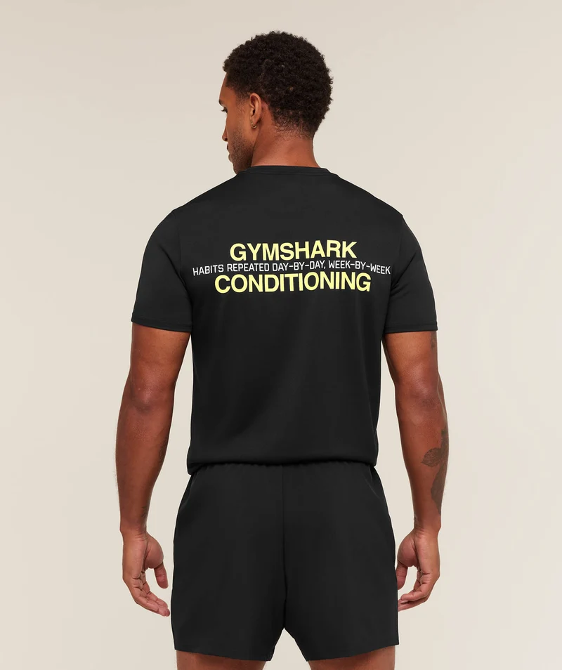 Gymshark Conditioning T-Shirt - Black