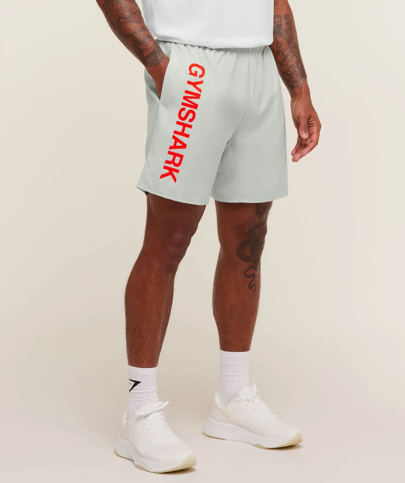 Gymshark Conditioning 7" Short - Light Grey