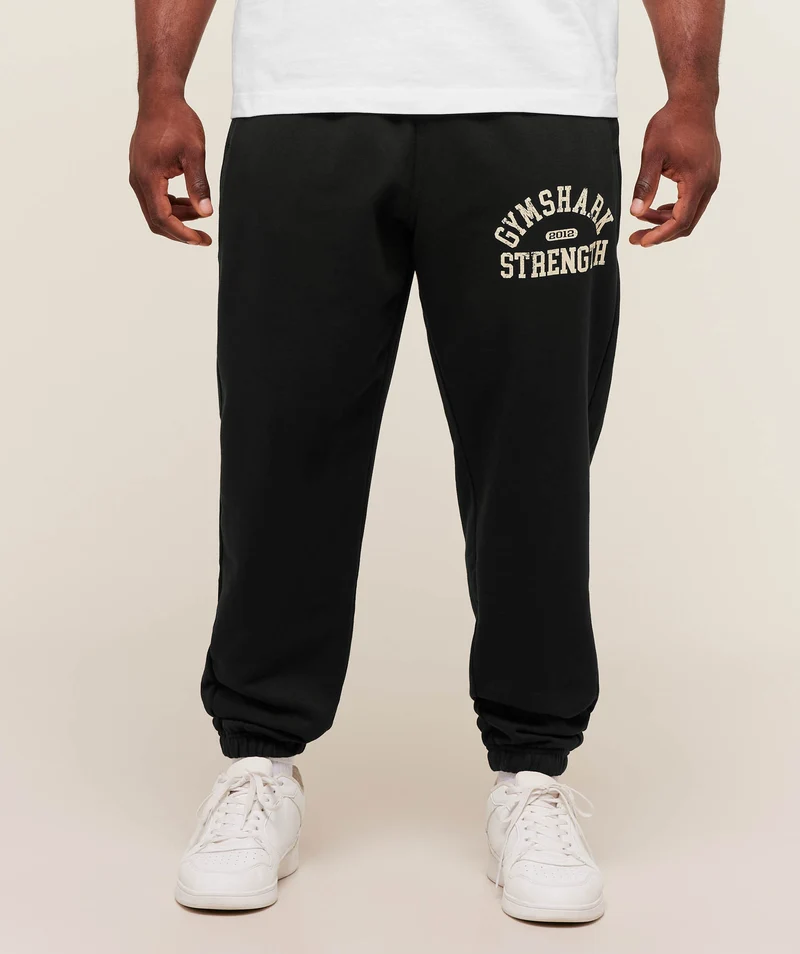 Gymshark 2012 Strength Joggers - Black