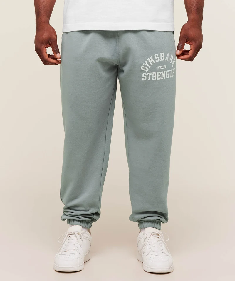 Gymshark 2012 Strength Joggers - Denim Grey