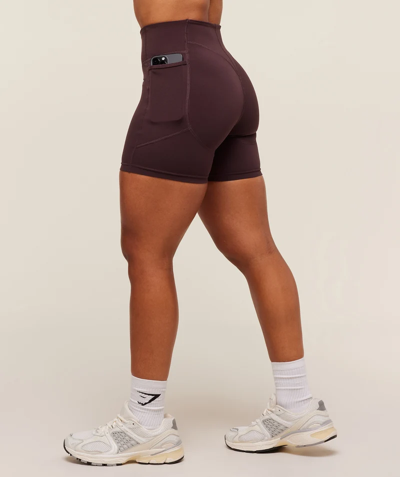 Gymshark Lifting Pocket Shorts - Cherry Purple