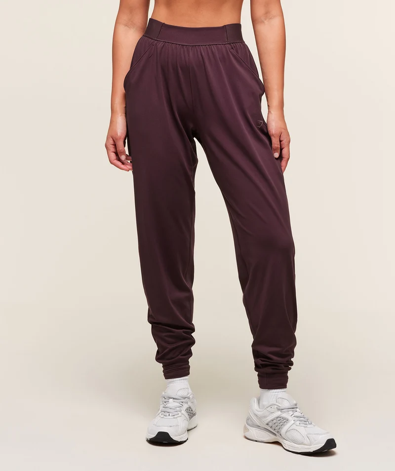 Gymshark Covered Joggers - Cherry Purple