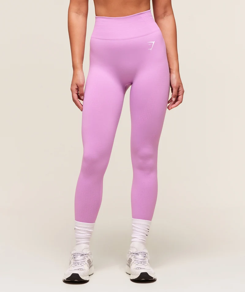 Gymshark Vital Regular Leggings - Sour Pink/Marl