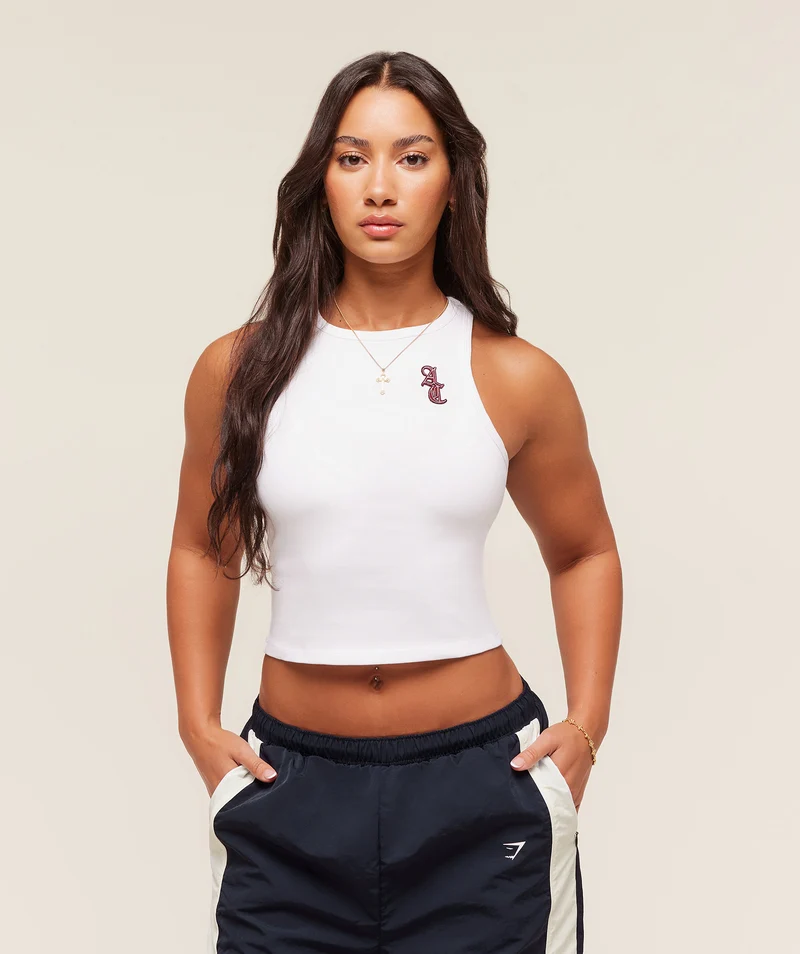 Gymshark x Analis Tank - White