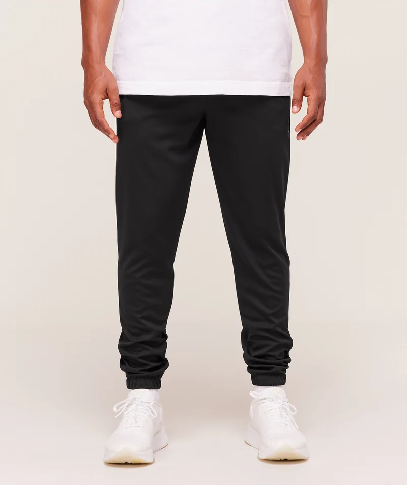 Gymshark Arrival Knit Block Joggers - Black
